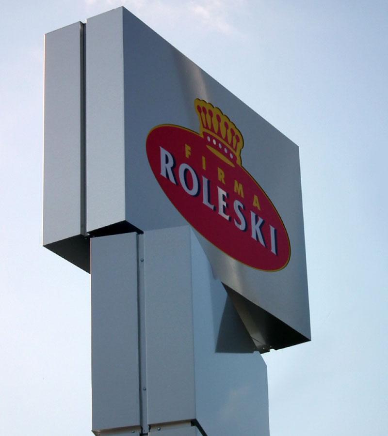 Pylony i totemy z elementem obrotowym - obrazek 2